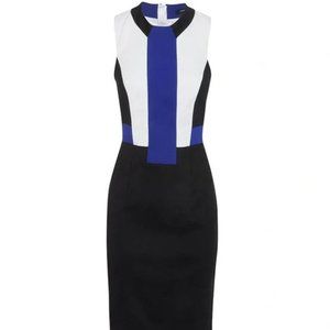 French Connection Color Block Dress - Size 2